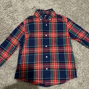 J. CREW HOLIDAY CHRISTMAS SHIRT BOYS SIZE 8